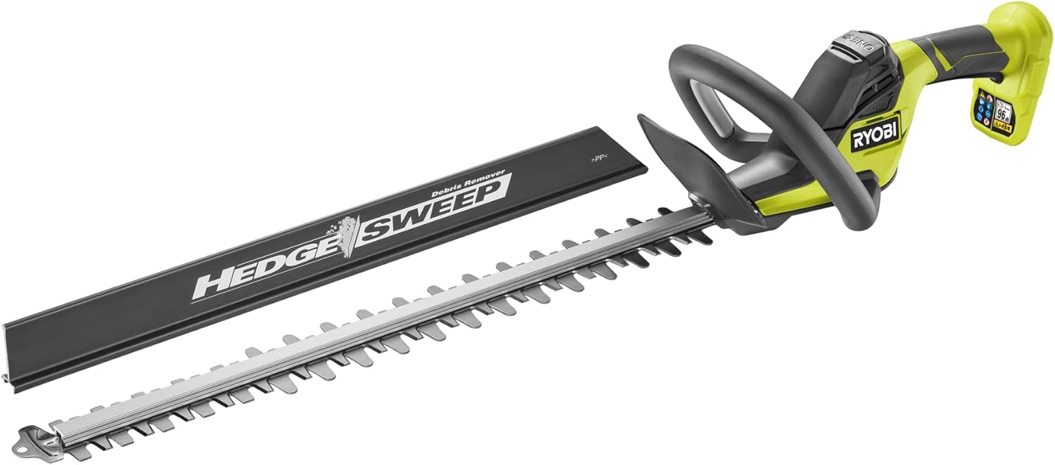 18 V ONE+ Akku-Heckenschere RY18HT50A-0 (Schnittgeschwindigkeit 1350 U/min, Messerlnge 50 cm, 24 mm Messerabstand, ohne Akku & Ladegert im Karton), Grün