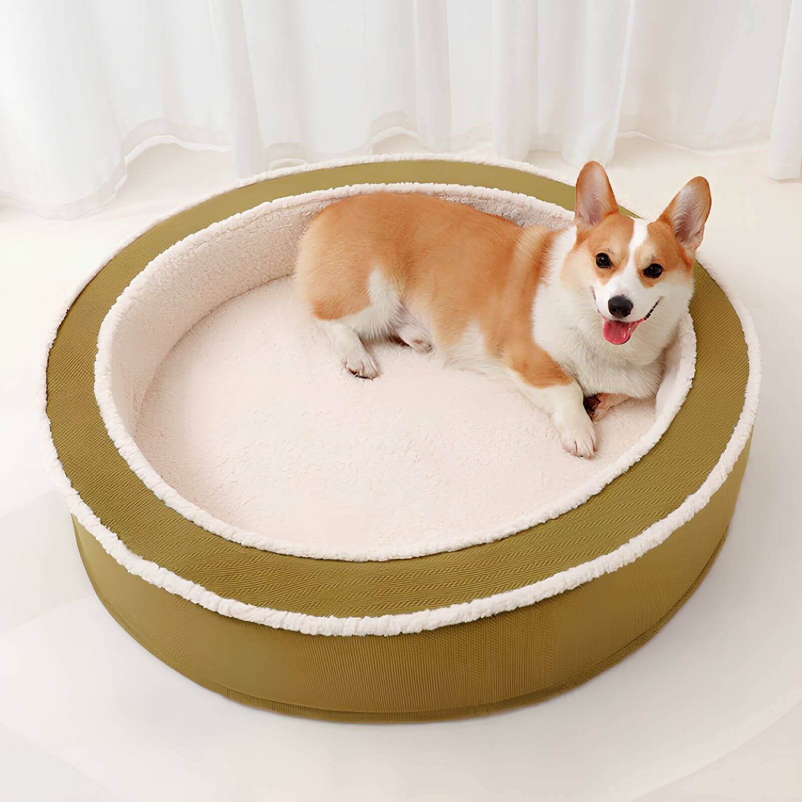 CozyNest – Cuccia rotonda e accogliente per un sonno riposante