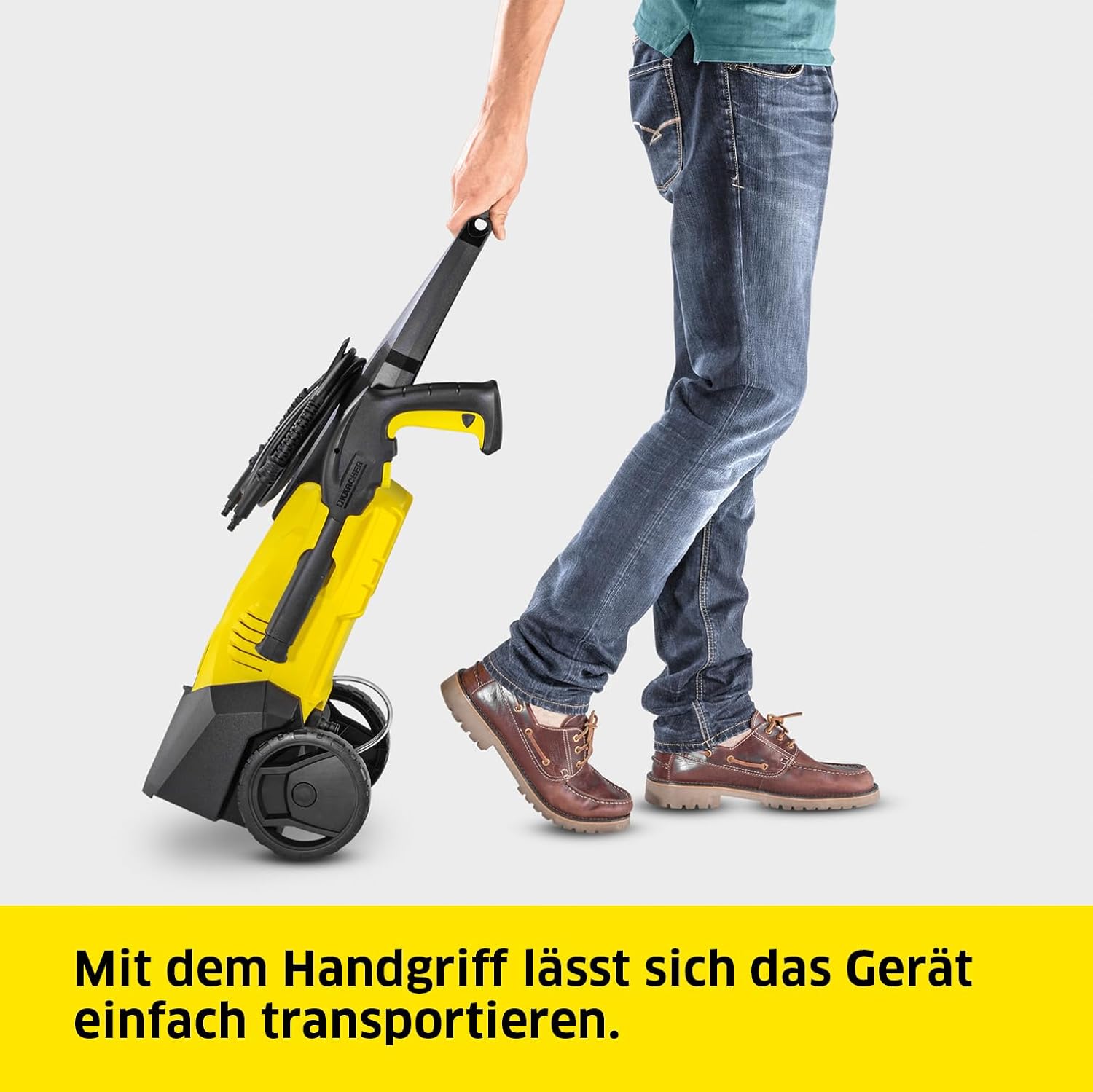 Krcher Hochdruckreiniger K 3 Power Control Home, Druck: max. 120 bar, Frdermenge: 380 l/h, Flche: 25 m/h, Wasserfilter, Gewicht: 4,4 kg, Hochdruckpistole, Dreckfrser, Strahlrohr, Home Kit
