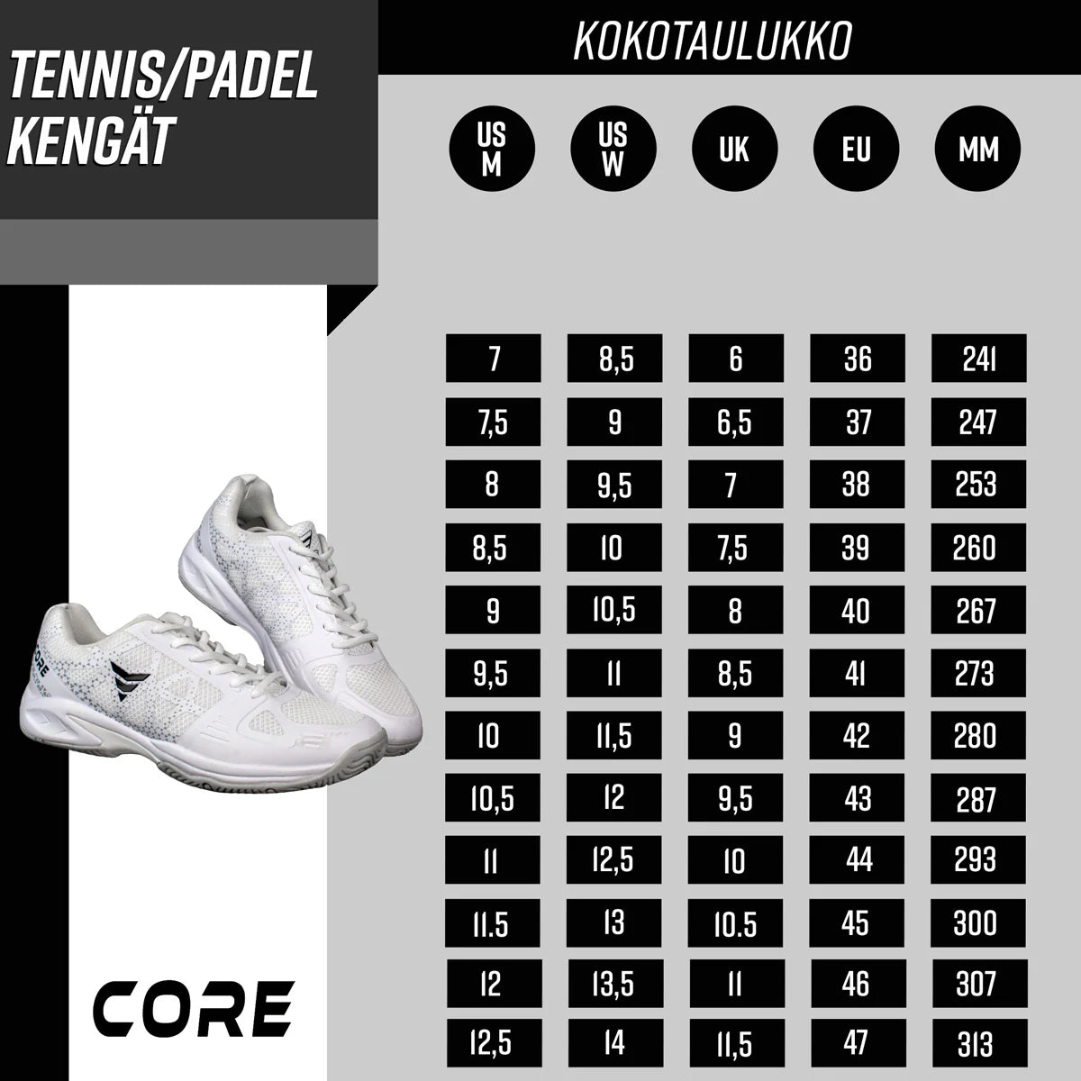 Core Tennisschuhe Netpro