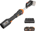 WORX NITRO 40V Profi Akku-Laubbläser WG585E.9 - starker bürstenloser Motor - 3 Geschwindigkeiten & 2 Modus - 266km/h Luftgeschwindigkeit - 1053m³/h Luftmenge - leicht & kompakt - ohne Akku & Ladegerät