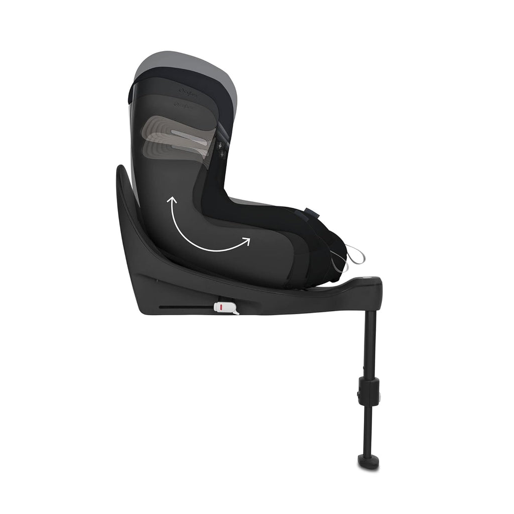 CYBEX Gold Kinder-Autositz Sirona S2 i-Size, Ab ca. 3 Monaten bis 4 Jahren, Max. 18 kg, SensorSafe kompatibel, Granite Black