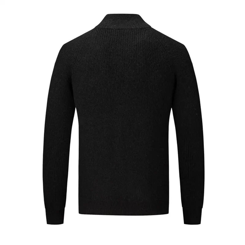 Strickjacke mit Reiverschluss für Herren