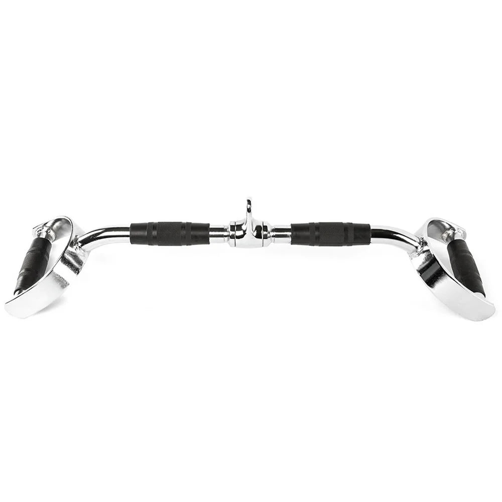 IFS Lat Machine Bar with Ergonomic Rubber Grips 65cm