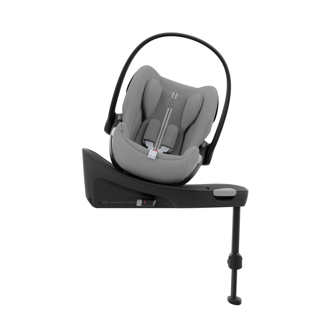 CYBEX Gold Seggiolino auto Cloud G i-Size Comfort, con riduttore per neonato, dalla nascita a circa 24 mesi, per bambini da 40 cm a 87 cm, max. 13 kg, Moon Black