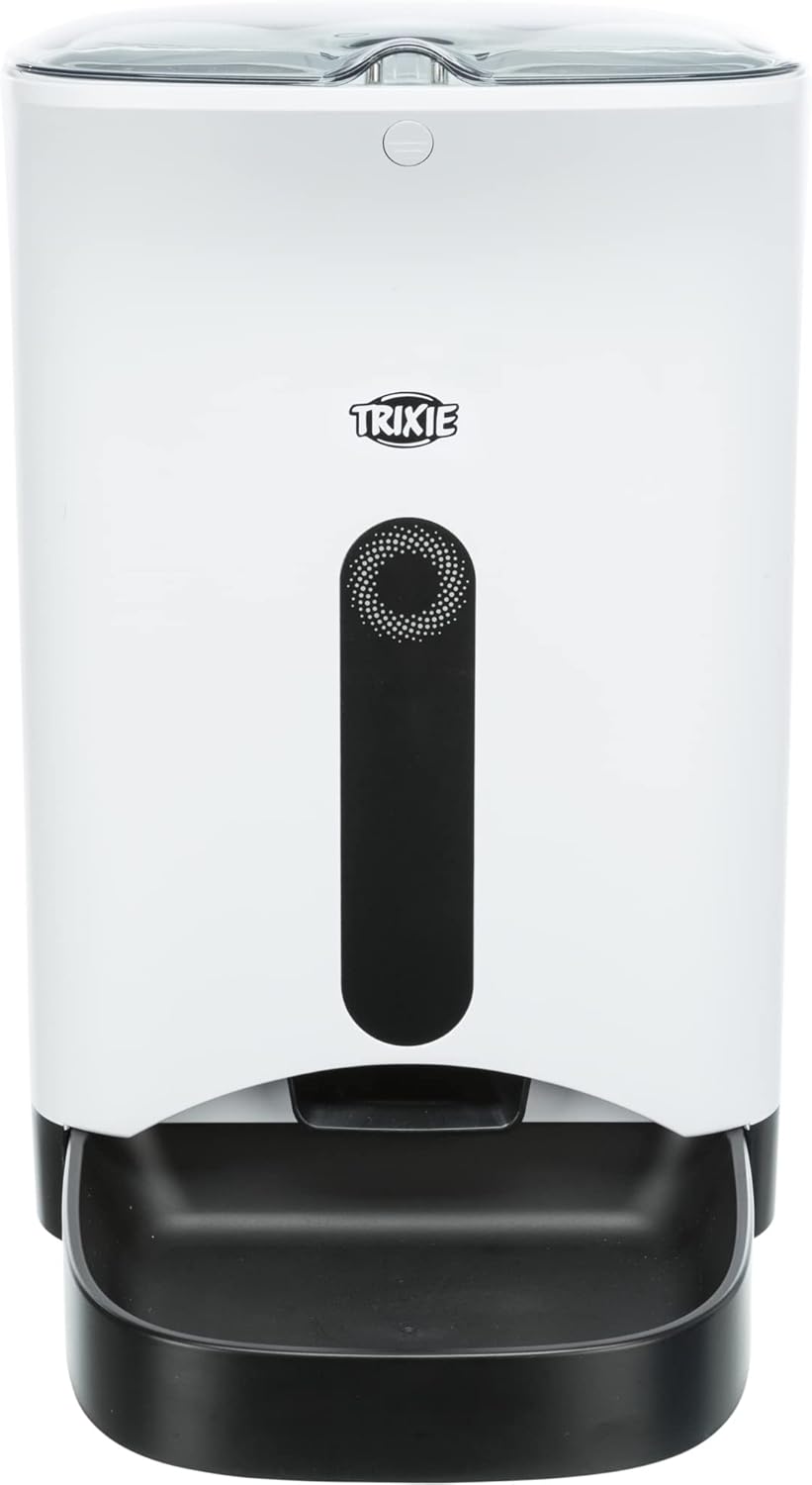 TRIXIE steuerbarer Futterspender per APP FUTTERAUTOMAT TX8, 4,3 L/24 × 38 × 19 CM, WEIß/SCHWARZ - 24338