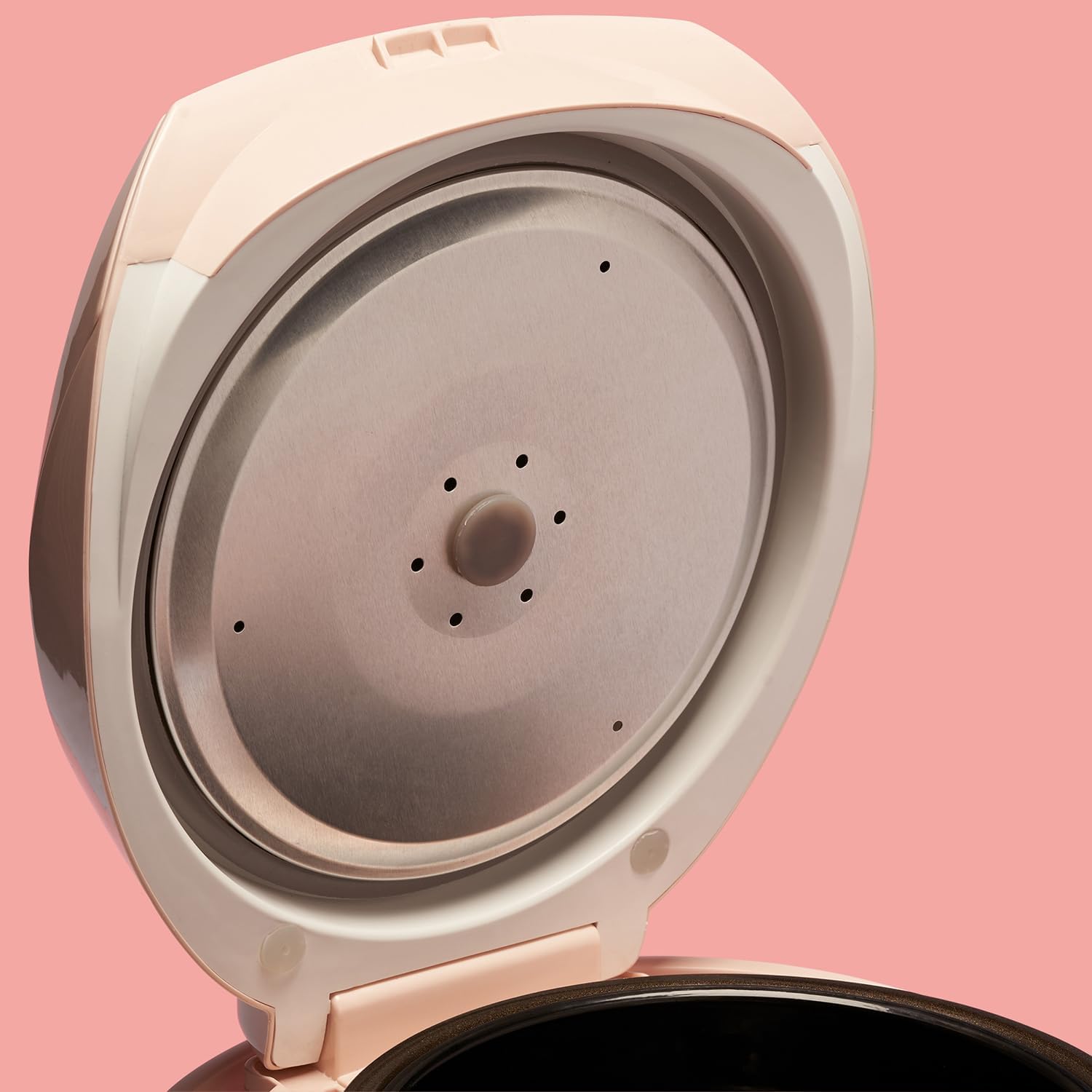 REISHUNGER Cuociriso digitale piccolo, nero | Da 0,6 L fino a 3 persone | Funzione mantenimento calore, timer e pentola premium | Multicooker e vaporiera piccoli, 8 programmi, tecnologia a 7 fasi