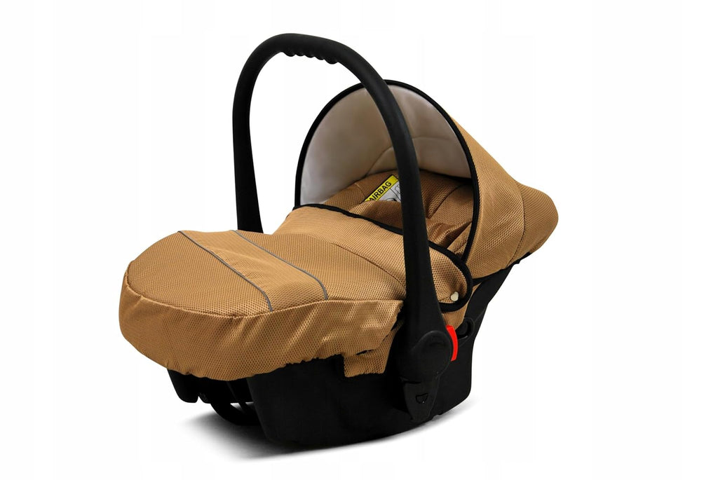 BabyLux® Bambimo Set Passeggino 3 in 1 - Optimal - incl. Navicella, Seduta Passeggino, Seggiolino Auto Ovetto - Seggiolino Auto - Set Passeggino - Passeggino Combinato con Borsa Fasciatoio, Parapioggia ecc.