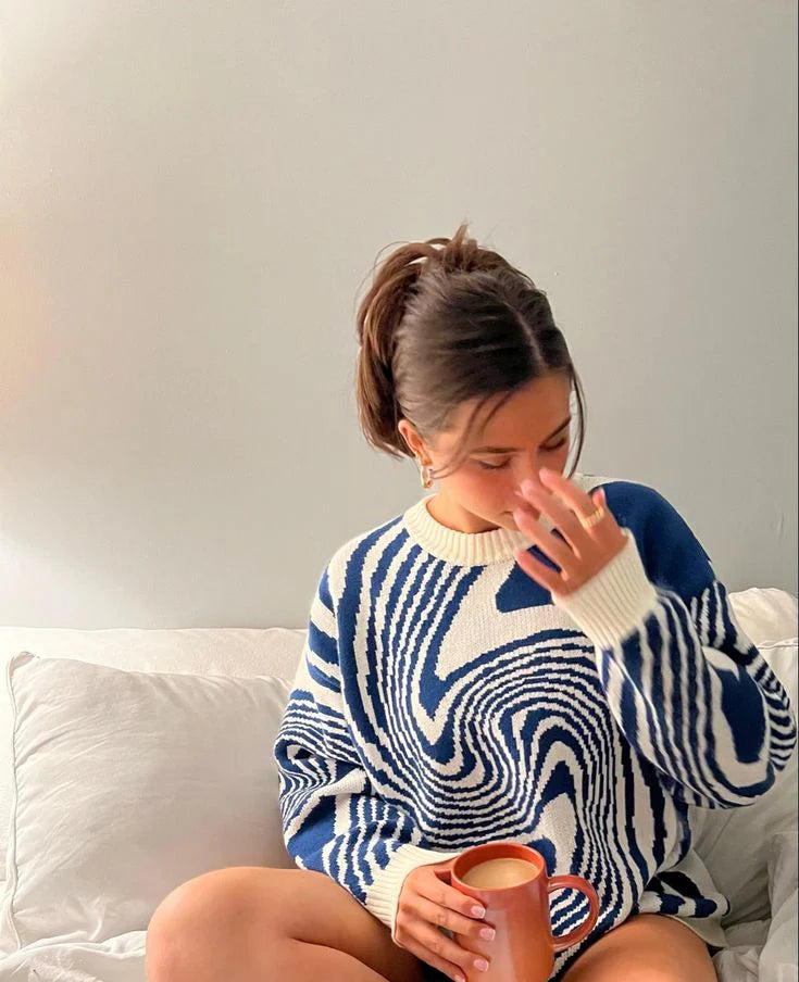Maglione unisex in stile moderno