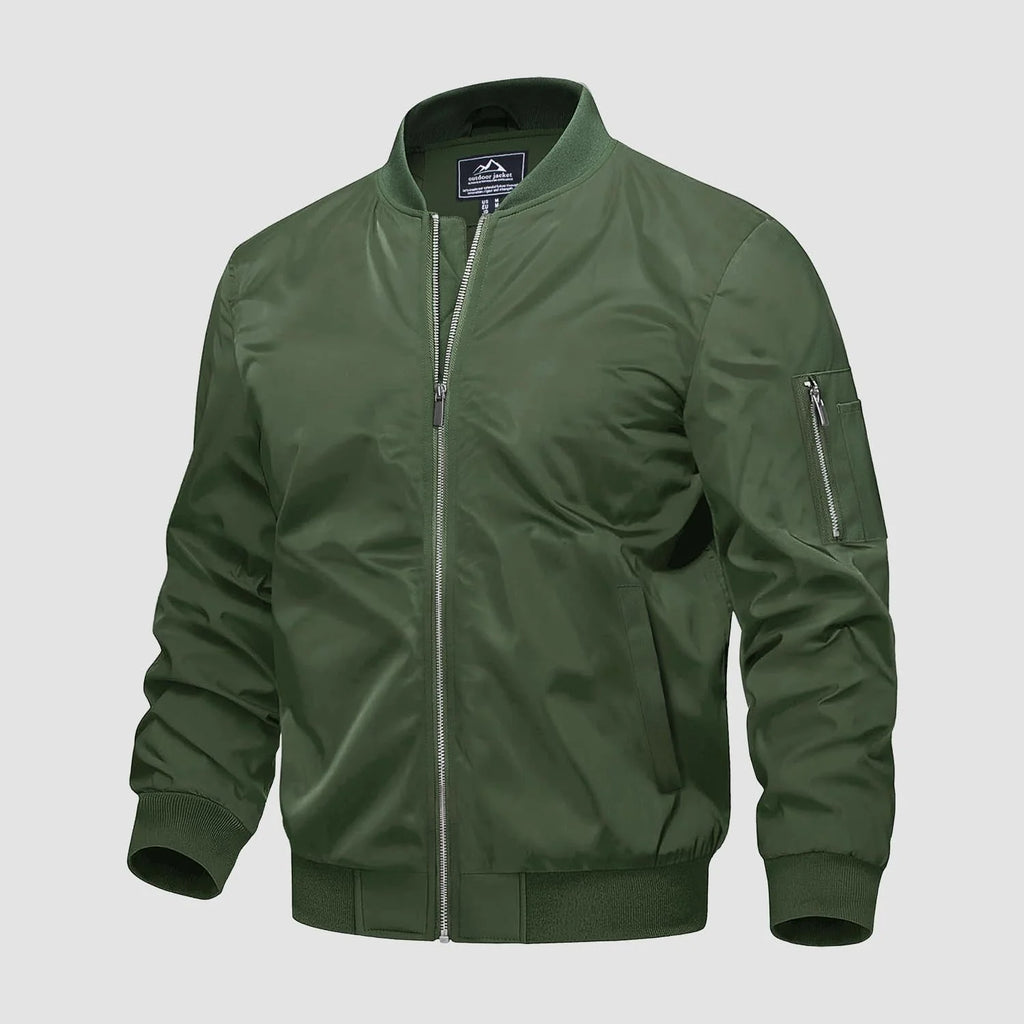 Bomber da uomo con cerniera