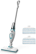 Black+Decker Scopa a vapore Steam-Mop Basic FSM1615 (1300W, pulitore a vapore per un'igiene profonda, serbatoio dell'acqua rimovibile, testina pulente orientabile a 180°, include 2 panni in microfibra)