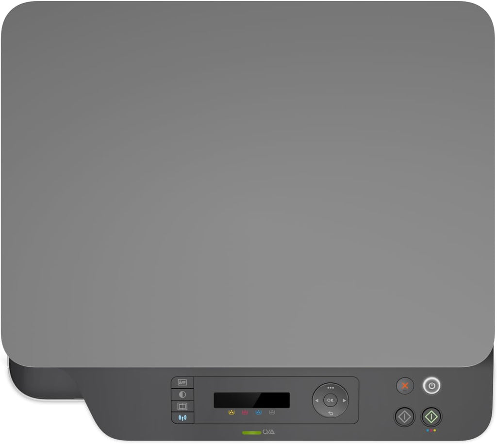 Stampante multifunzione laser a colori HP Color Laser MFP 179fwg, stampa, copia, scansione, fax, alimentatore automatico di documenti, Wi-Fi, Ethernet, USB, app HP Smart