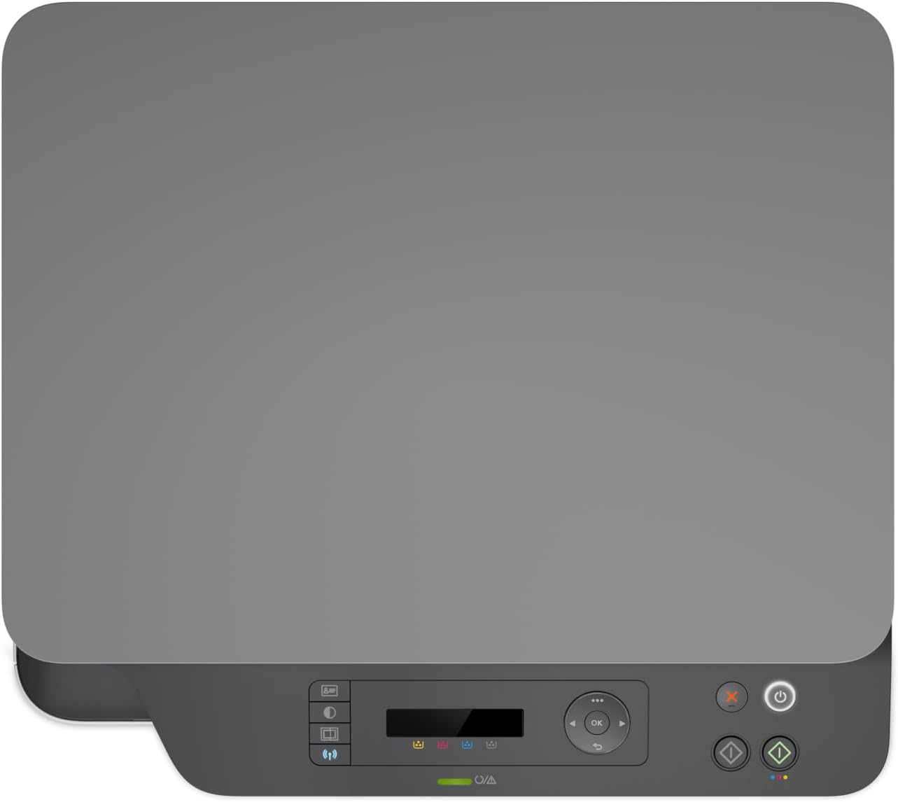 Stampante multifunzione laser a colori HP Color Laser MFP 179fwg, stampa, copia, scansione, fax, alimentatore automatico di documenti, Wi-Fi, Ethernet, USB, app HP Smart
