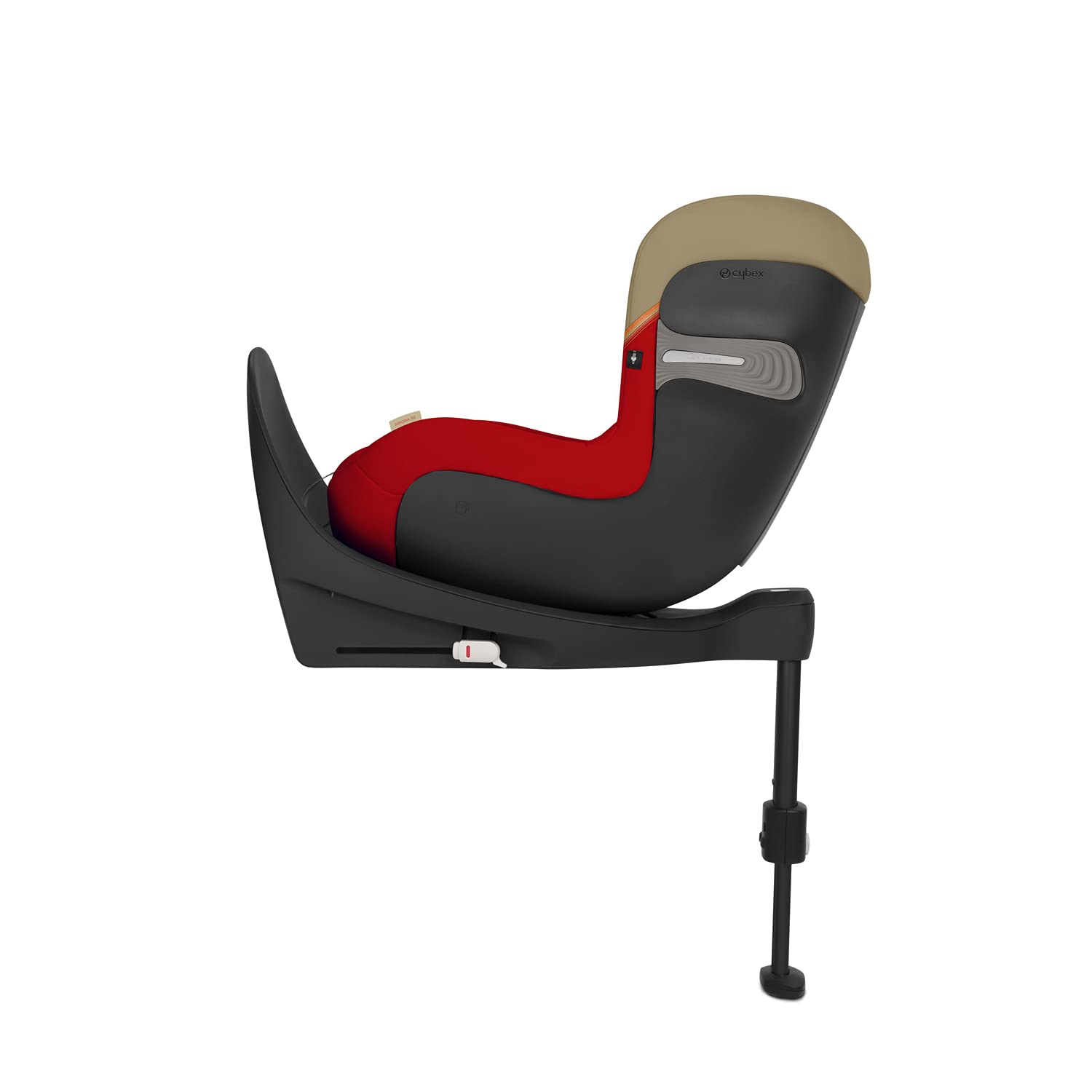 CYBEX Gold Kinder-Autositz Sirona S2 i-Size, Ab ca. 3 Monaten bis 4 Jahren, Max. 18 kg, SensorSafe kompatibel, Granite Black