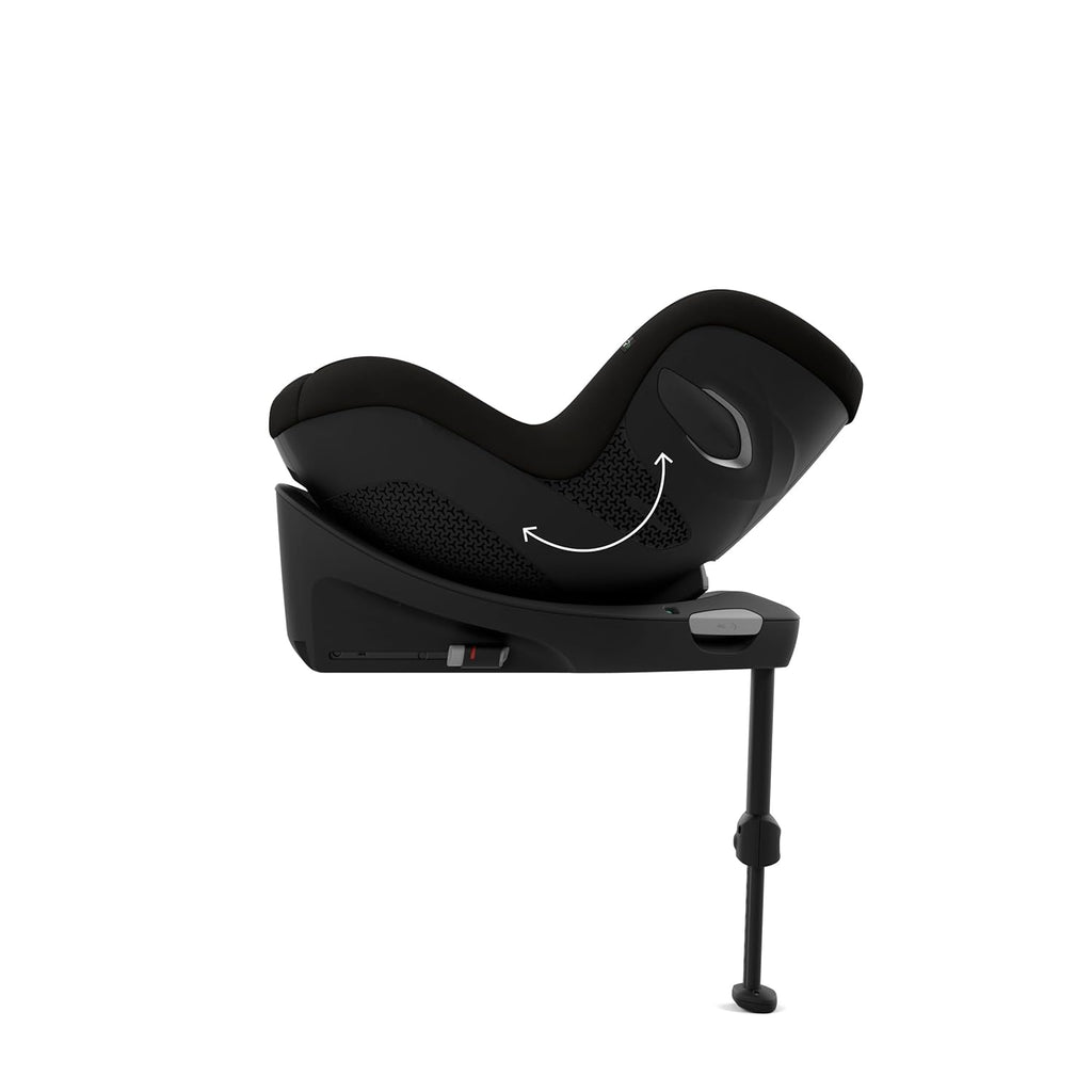 Seggiolino auto CYBEX Gold Sirona Gi i-Size Plus con base, Da 3 mesi a 4 anni circa (Dalla nascita con inserto per neonati), Max. 20 kg, 61-105 cm (Da 40 cm con inserto per neonati), Stormy Blue