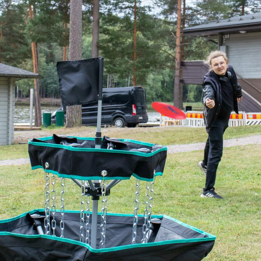 Viking Discs Raid Cesto portatile da disc golf