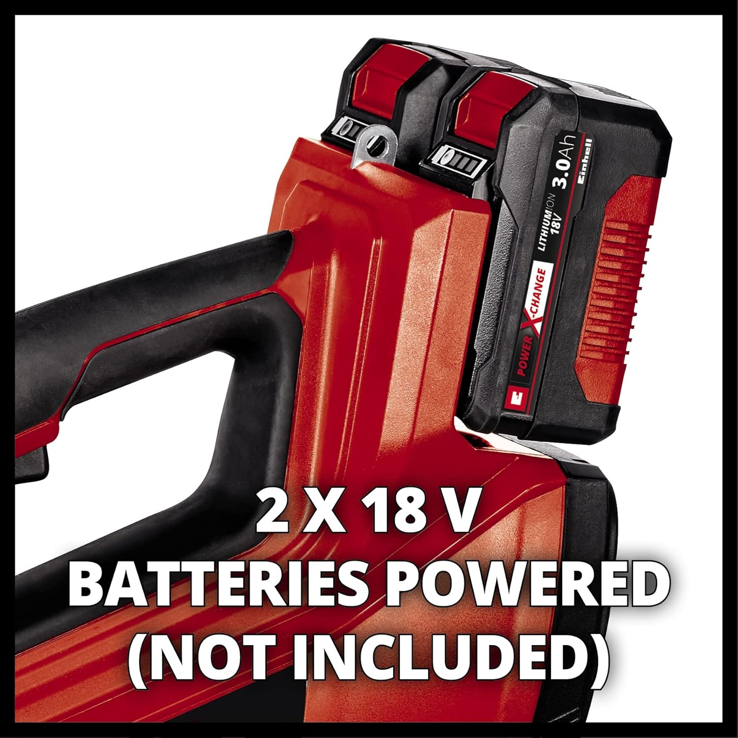 Soffiatore a batteria Einhell Professional GP-LB 36/210 Li E-Solo Power X-Change (Agli ioni di litio, potenza di soffiaggio 816 m³/h, interruttore turbo, tubo in 3 parti + staccabile, senza batteria e caricabatterie)