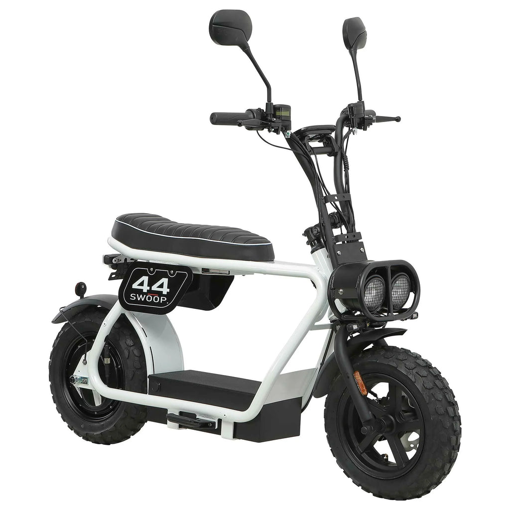 Swoop Elektro Moped Turbo 2000W Bianco