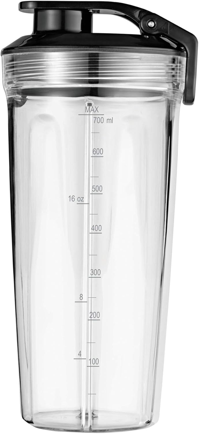 WMF Kult Pro Frullatore Multifunzione, 30.000 giri/min, Frullatore per Smoothie, Funzione Ice-Crush, 4 Contenitori Inclusi Tappo To-Go