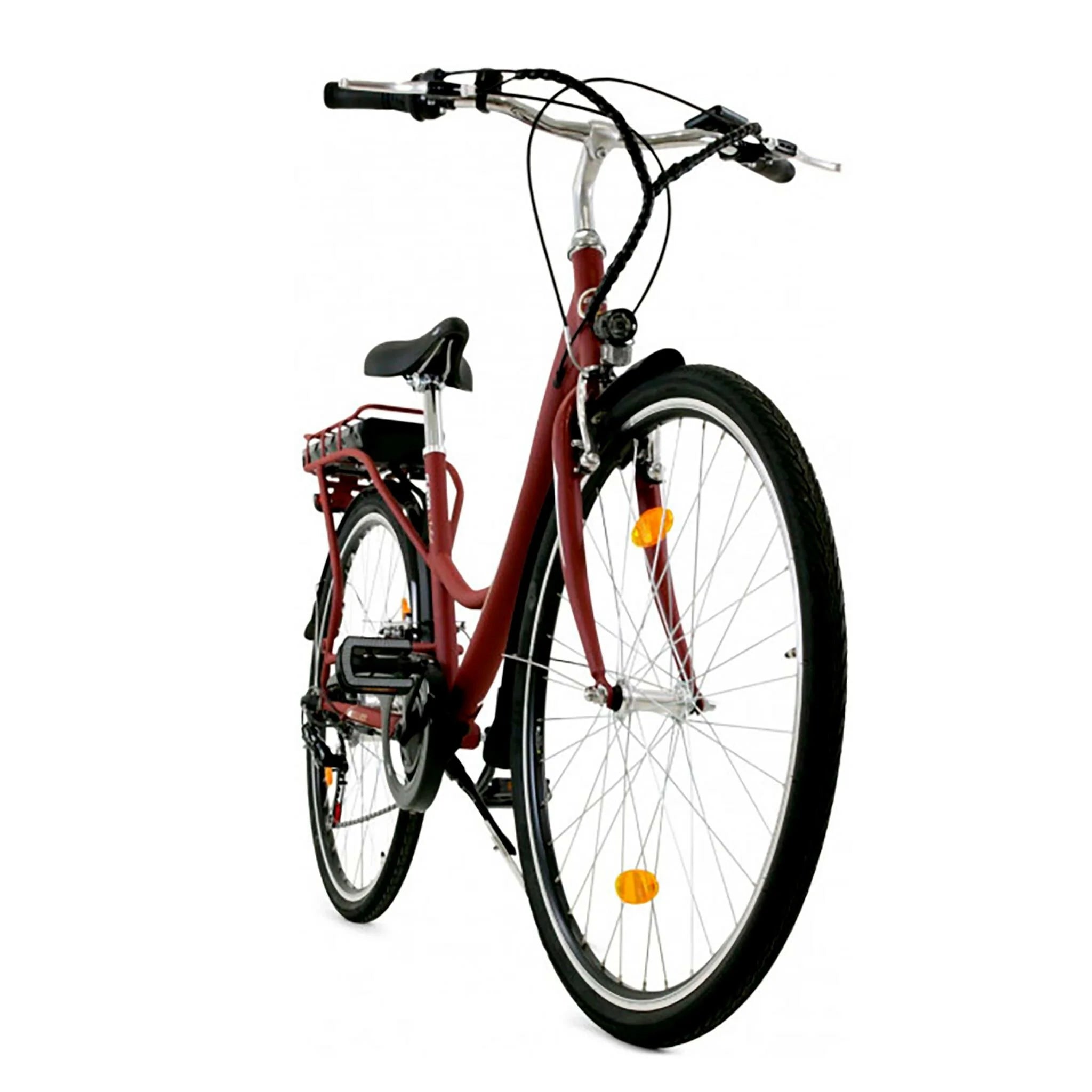 Lyfco E-Bike Elinor 28'', rosso opaco