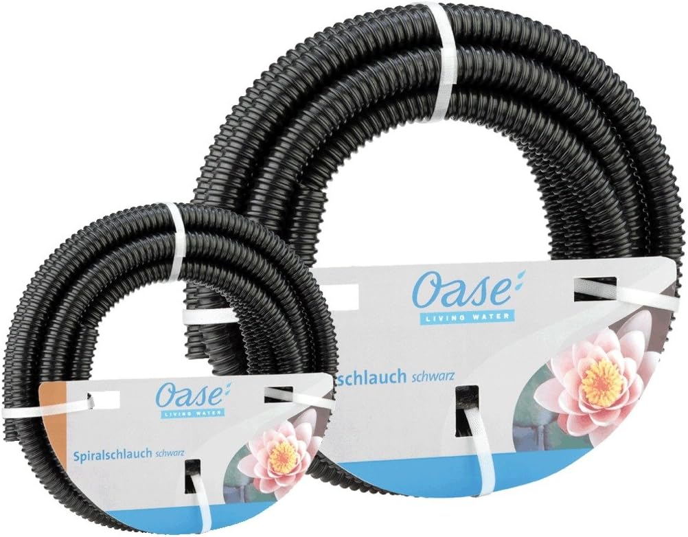OASE 51096 Pompa per filtro e ruscello AquaMax Eco Classic 5500, portata 5300 l/h, pompa per ruscello a risparmio energetico, pompa per laghetto, filtro, pompa, ruscello, grigio scuro