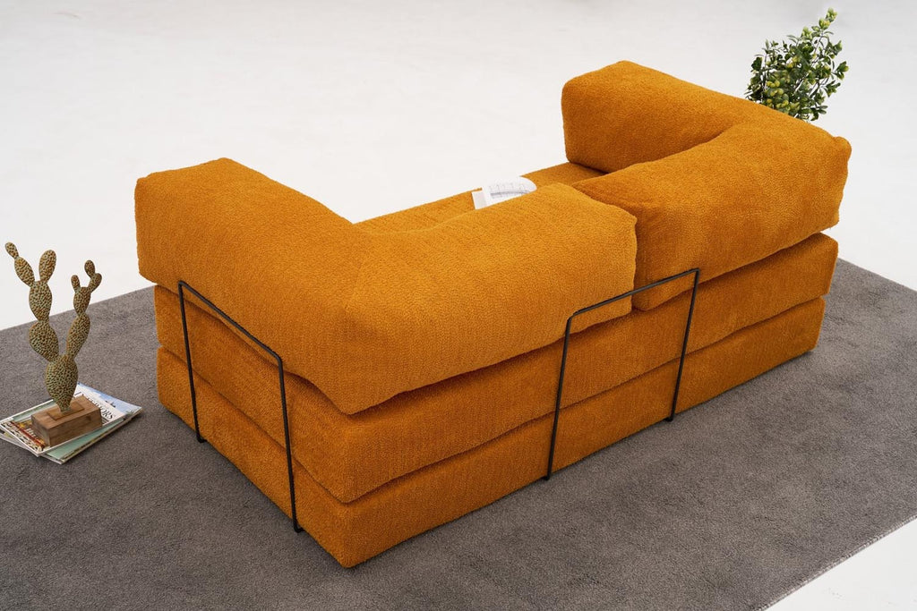 Divano a 3 posti Comfort - Arancio