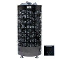 Vasta Stufa elettrica per sauna Ignite 8kW, controllo separato, 7-12m3, acciaio nero