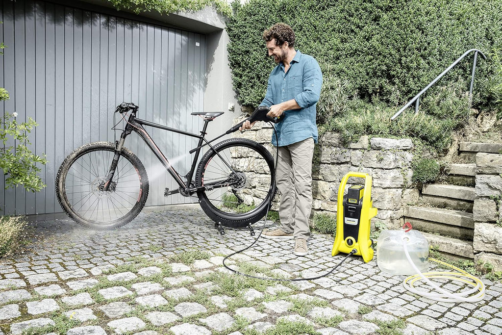Idropulitrice a batteria Kärcher K 2 Battery da 36 V, pressione: 110 bar, lancia a getto singolo, ugello rotante, raccordo per tubo da giardino A3/4, peso: 4,5 kg, compatibile con la batteria Kärcher da 36 V, senza batteria