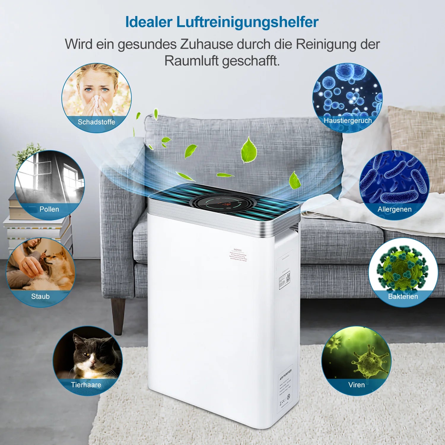 Sonnewelt Luftreiniger Air Purifier 5-in-1