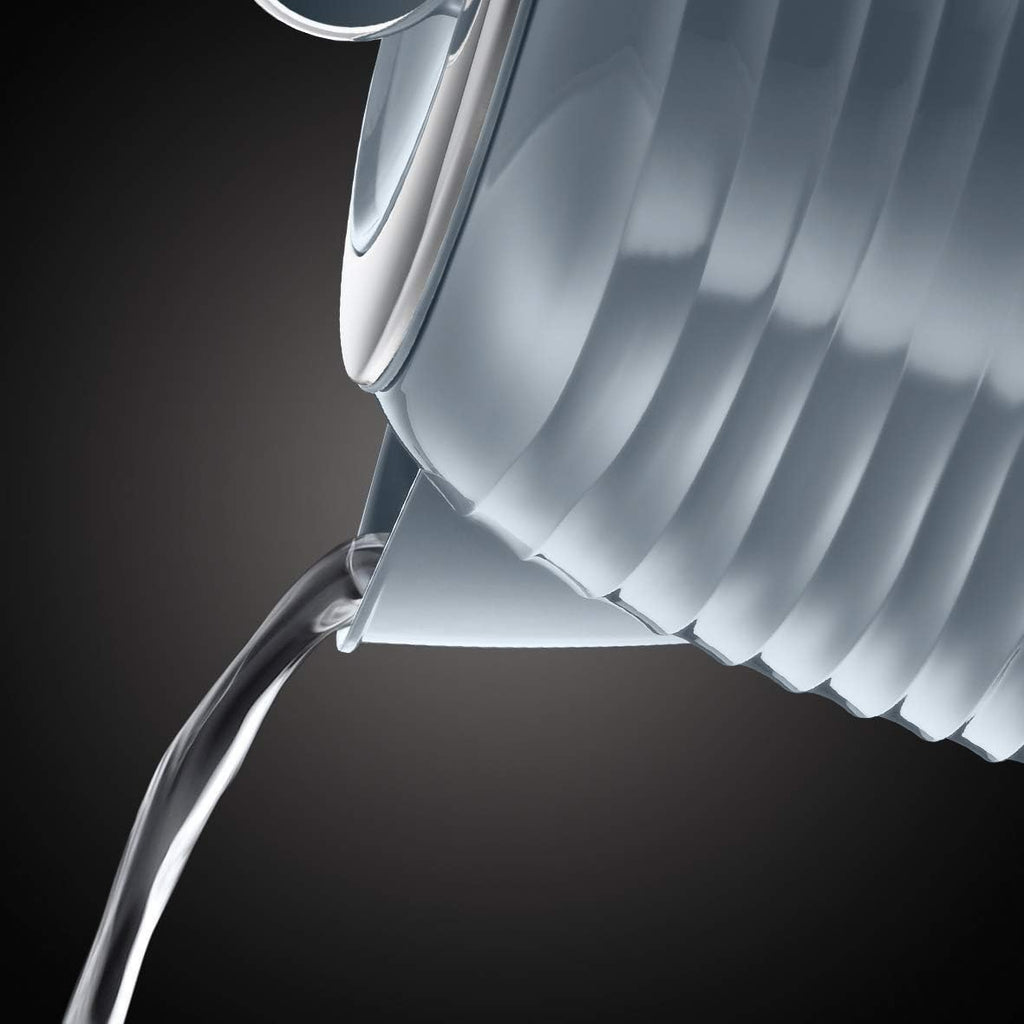 Russell Hobbs Inspire Grey Colazione Set Tostapane, Bollitore e Macchina da Caffè