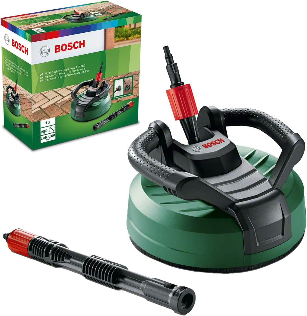 Idropulitrice Bosch EasyAquatak 120 - 1500 Watt, 120 bar, accessori versatili, design compatto, inclusi tubo e ugelli