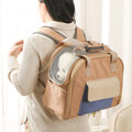 Erweiterbarer Haustier-Rucksack für Komfort und Stil