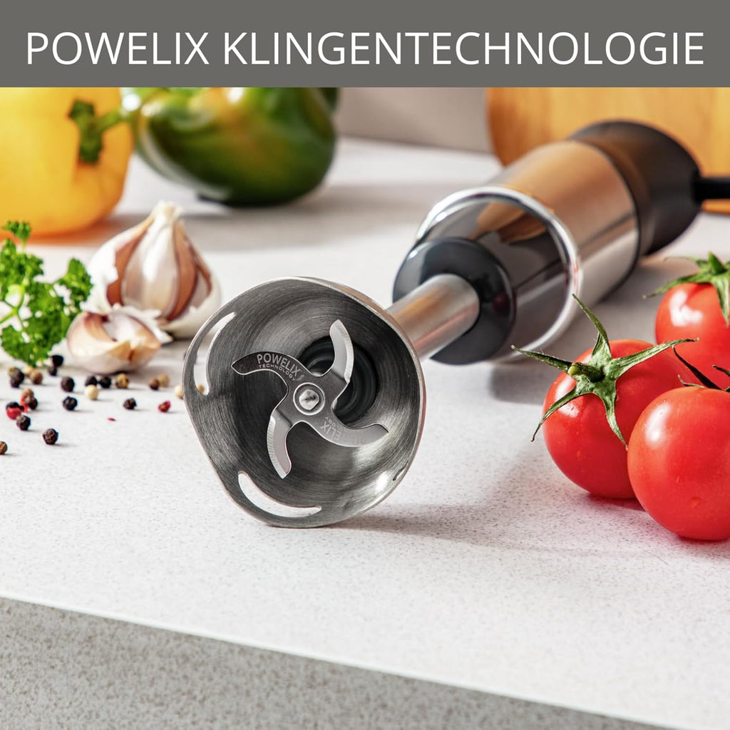 Krups KB403D Perfectmix + Hochleistungsstandmixer, 1.200W, 28.000 UpM, 2L Glasbehälter, 3 voreingestellte Programme, Powelix- Technologie, Edelstahl/Dunkelgrau