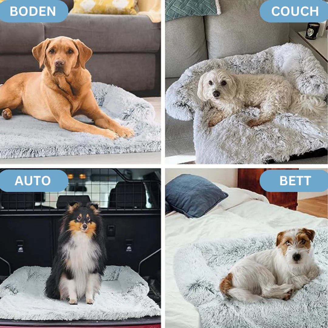Kuscheliges Hunde-Sofabett Wolkenparadies – Wasserdicht, leicht waschbar & komfortabel