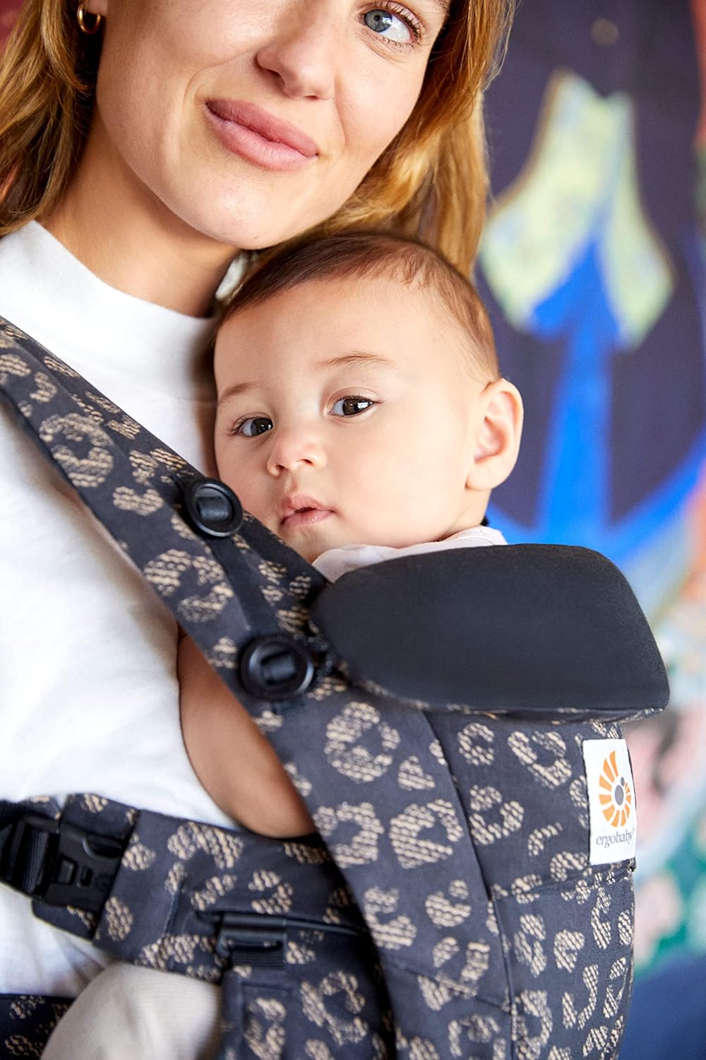 Ergobaby Omni Breeze Marsupio per Neonati dalla Nascita fino a 20 kg, Morbido Mesh SoftFlex a 4 Posizioni, Ergonomico, Porta Bebè, Natural Beige