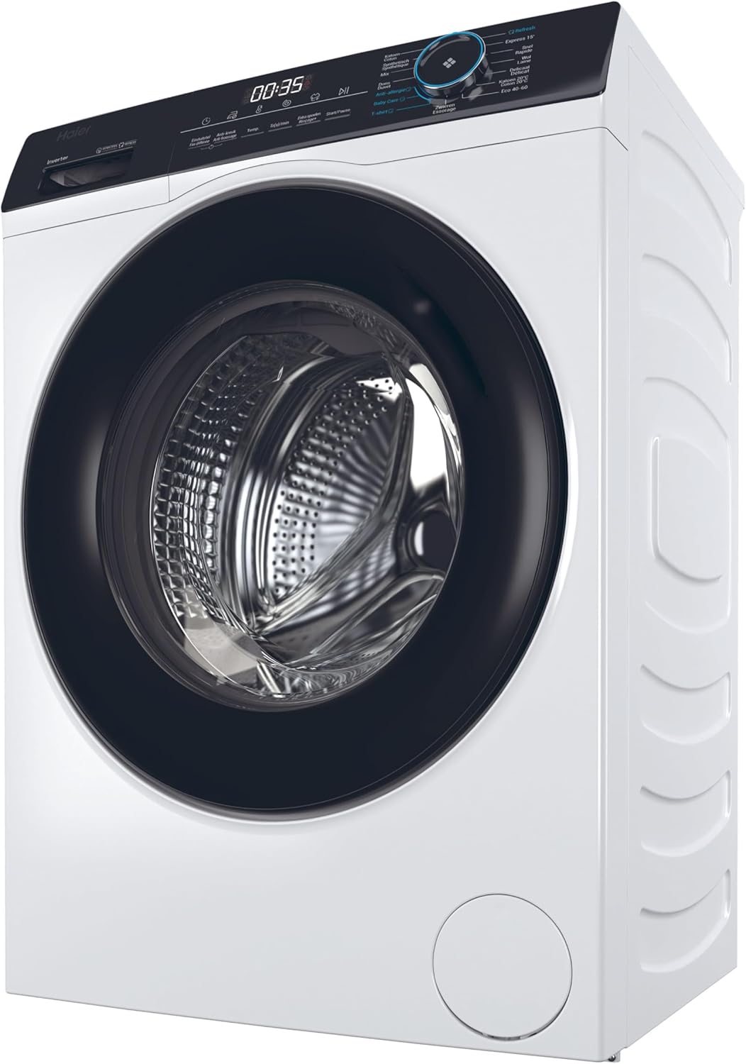 Haier I-PRO SERIE 7 HW80-B14979 Waschmaschine / 8 kg / A - beste Effizienz / Direct Motion Motor - absolut leise / XL-Trommel / Refresh-Dampfprogramm / Vollwasserschutz / ABT