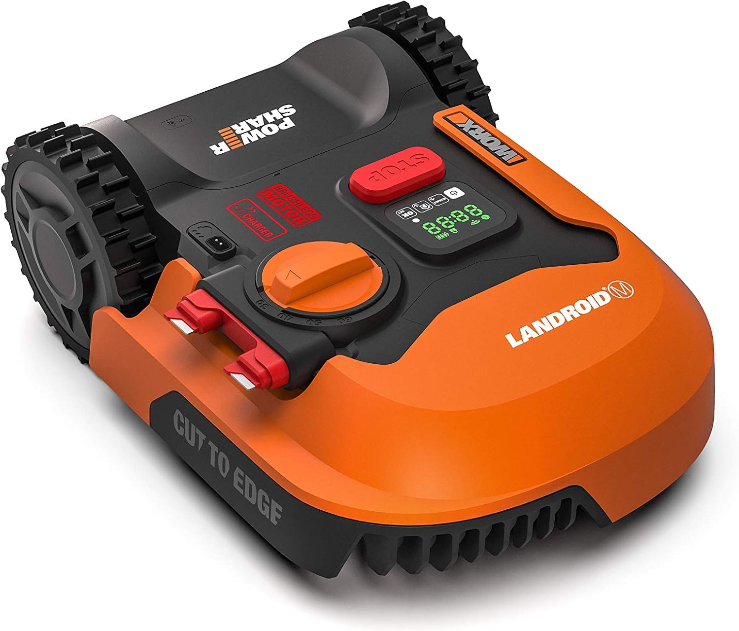 WORX Landroid Vision M600 Robot rasaerba WR206E.1 per giardini fino a 600m - Robot tagliaerba intelligente senza filo perimetrale - WLAN & Bluetooth - prevenzione attiva degli ostacoli con tecnologia AI - controllo tramite APP
