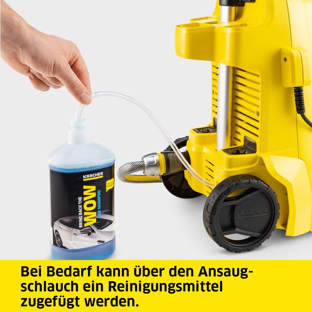 Kärcher Hochdruckreiniger K 3 Premium Power Control: Clevere App-Unterstützung - für eine effektive Reinigung bei alltäglichen Verschmutzungen - inkl. Schlauchtrommel