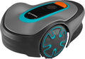 Gardena Rasaerba robotizzato SILENO minimo 500 m: tosaerba intelligente con connettività ottimale, programmabile con l'app Gardena Bluetooth, versione DE (15202-20)