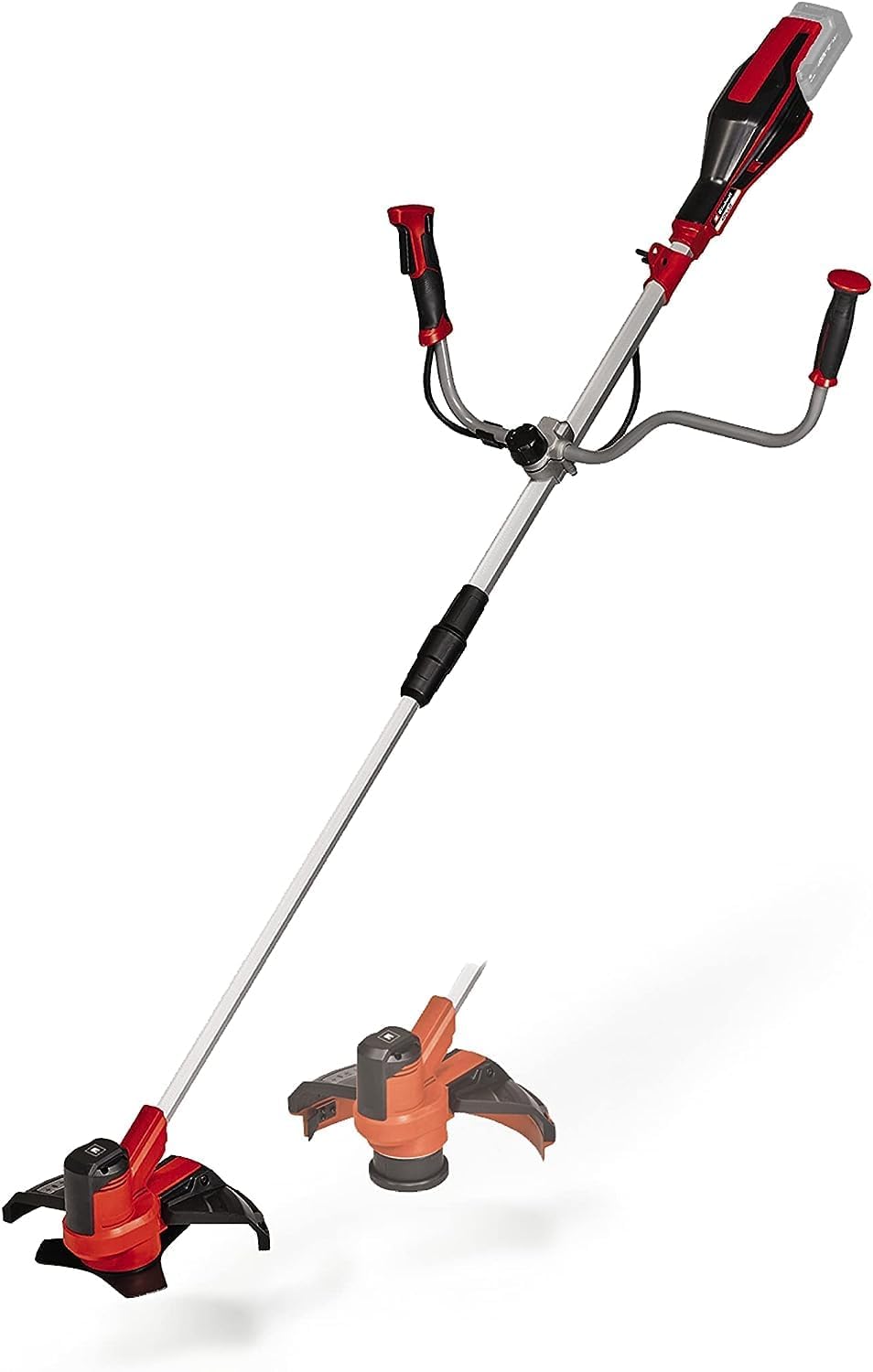Decespugliatore a batteria Einhell AGILLO 18/200 Power X-Change (Ioni di litio, 18V, 7.500 giri/min., filo con alimentazione automatica/lama a 3 denti, motore anteriore, impugnatura a manubrio, senza batteria e caricabatteria)
