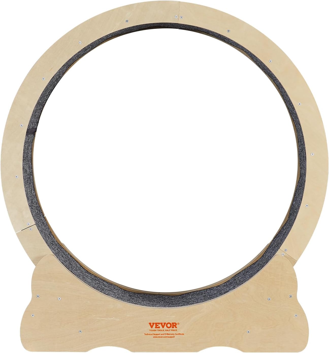 VEVOR Katzenlaufrad 1320x340x1415mm Laufrad Katzen aus Birken-& Pappelsperrholz Katzenrad Geruscharm Abnehmbare Innenmatte Cat Wheel Geeignet für Katzen mit einem Gewicht von 8kg bis 14kg