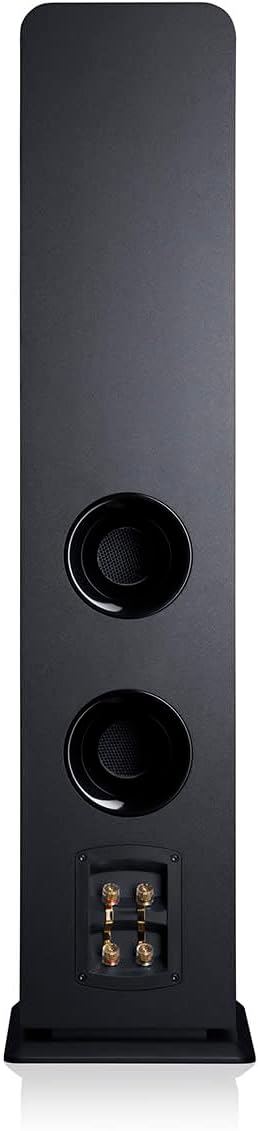 Diffusori stereo Teufel Ultima 40 - Coppia di diffusori da pavimento Hi-Fi di alta gamma, tweeter phase-plug, sistema a 3 vie, doppio tubo bass reflex, musica, audio di film, giochi - neri