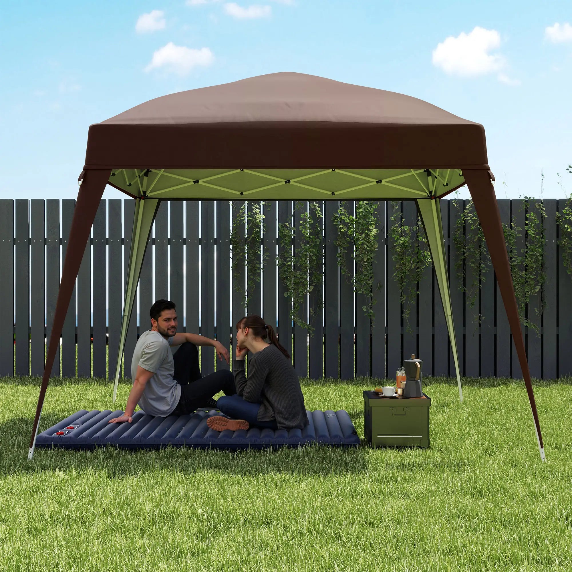 Outsunny Gazebo Telo di ricambio UV50+ Pieghevole
