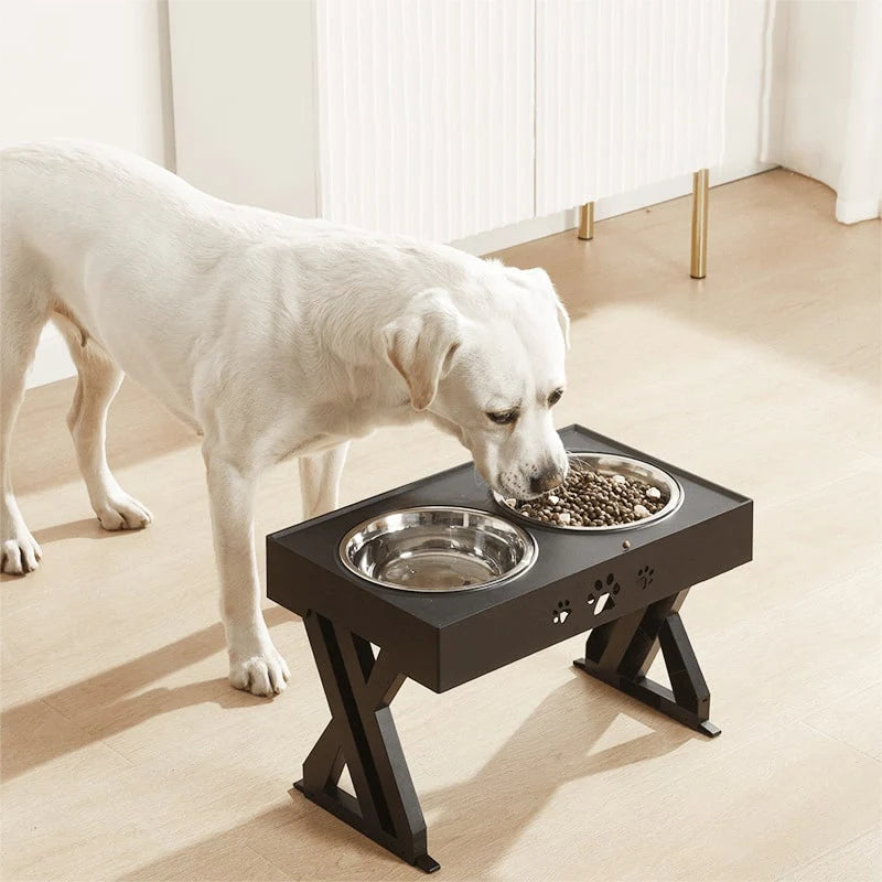 Verstellbare Hundenpfe - Komfortables Fressplatz-Set für Hunde