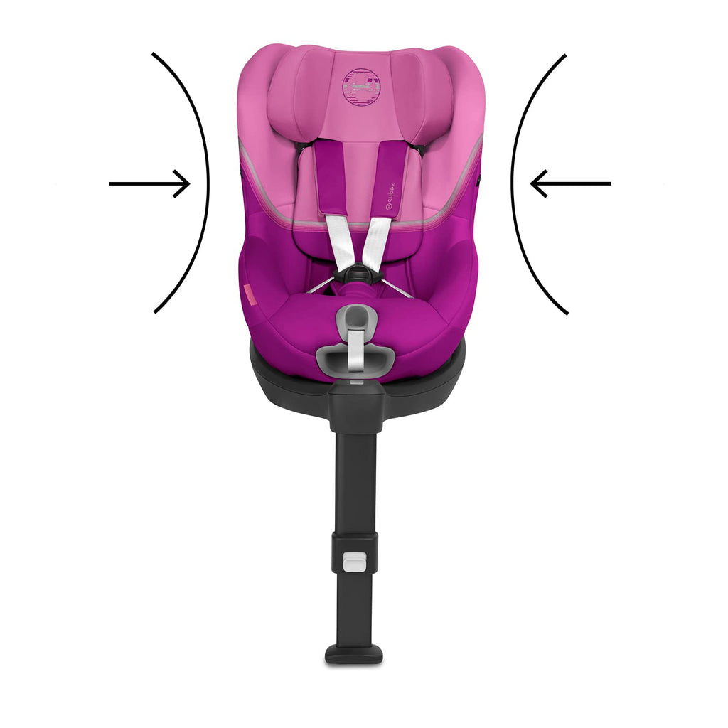 CYBEX Gold Kinder-Autositz Sirona S2 i-Size, Ab ca. 3 Monaten bis 4 Jahren, Max. 18 kg, SensorSafe kompatibel, Granite Black