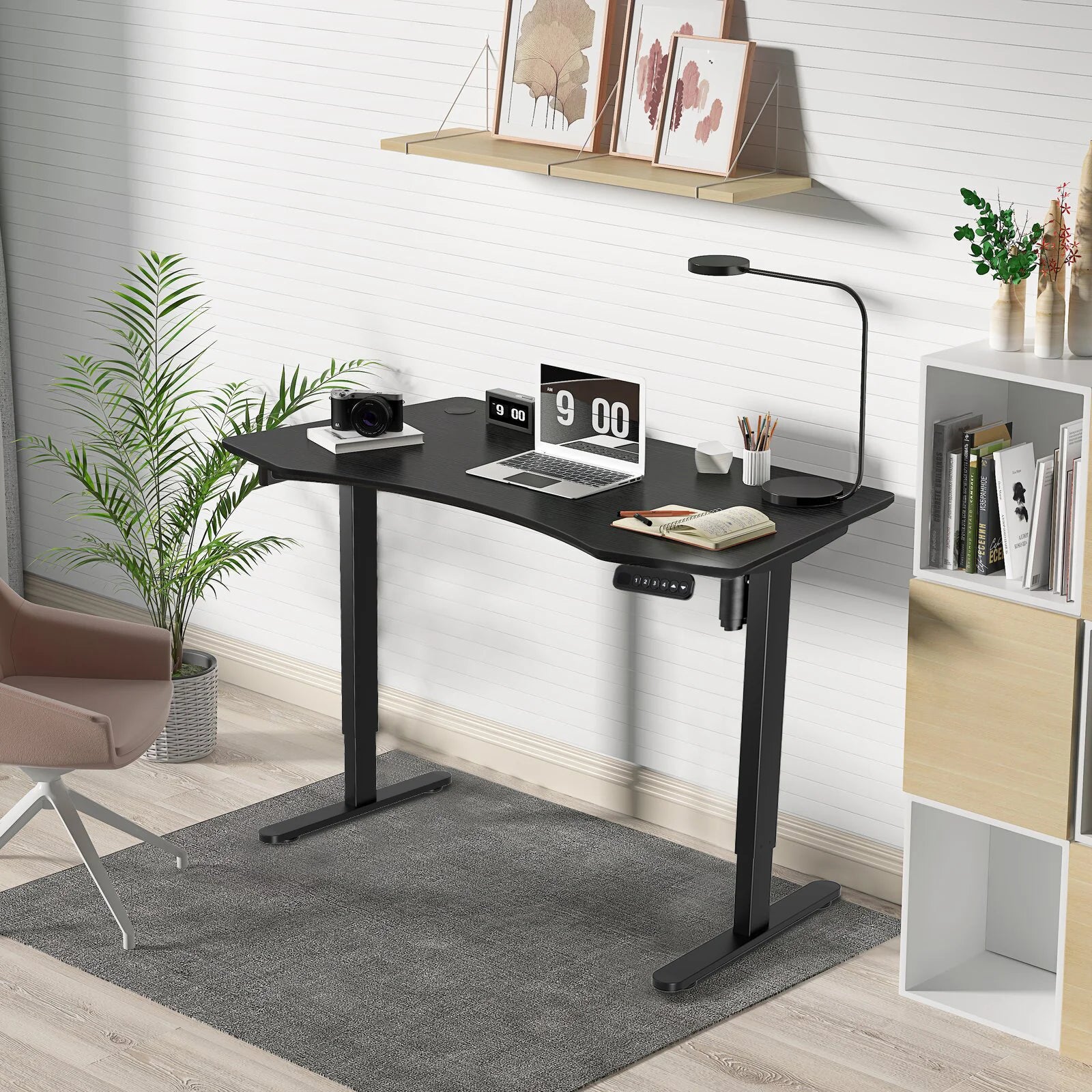 Sonnewelt Scrivania Regolabile in Altezza Elettrica, fino a 80kg di Carico (Nuova Versione)