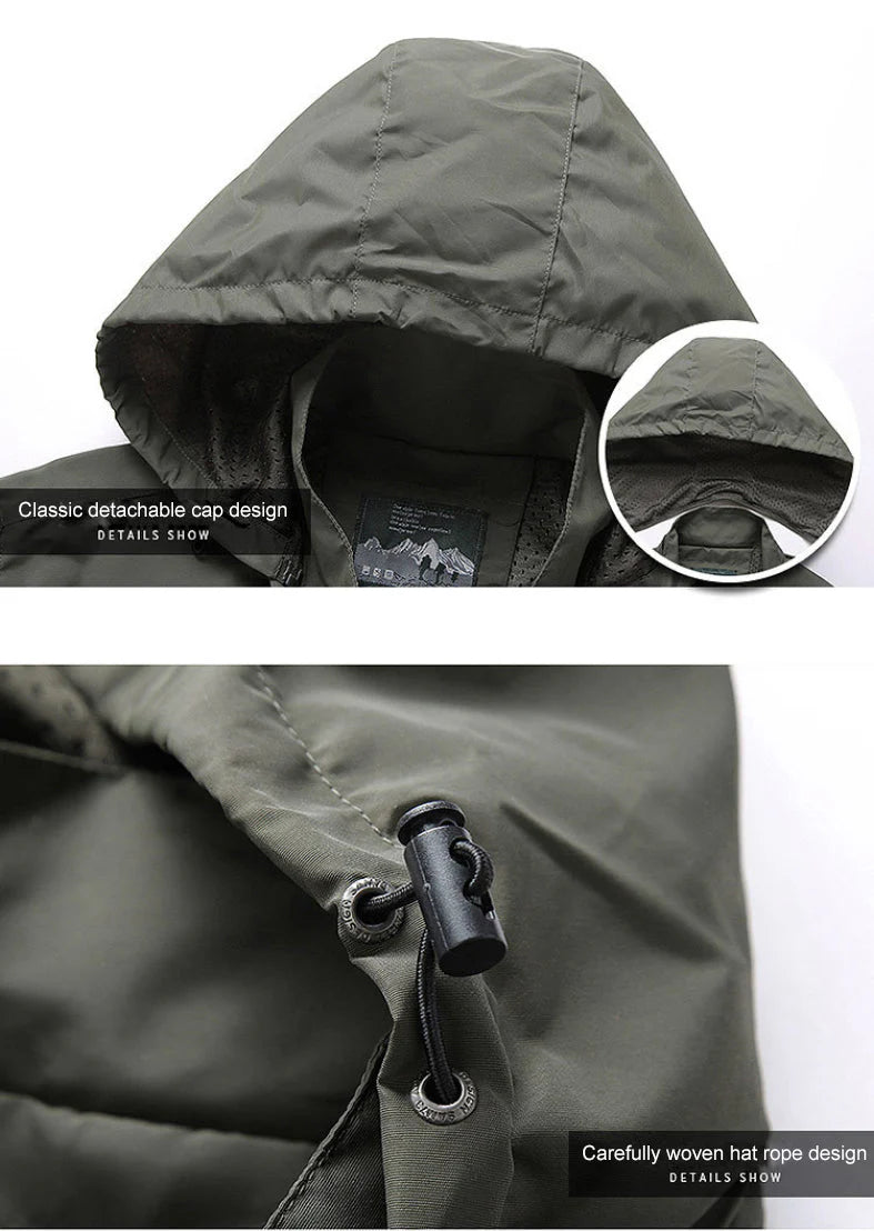 Giacca softshell da uomo resistente alle intemperie
