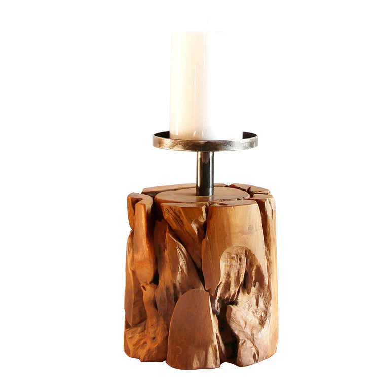 Holz Kerzenstnder FRIDA
