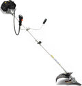 Wiltec 2in1 Benzin Rasentrimmer 1,76PS 1,3kW, Rasenschneider mit Motorsense und Freischneider, Rasenkantenschneider mit 225 mm Schnittlänge