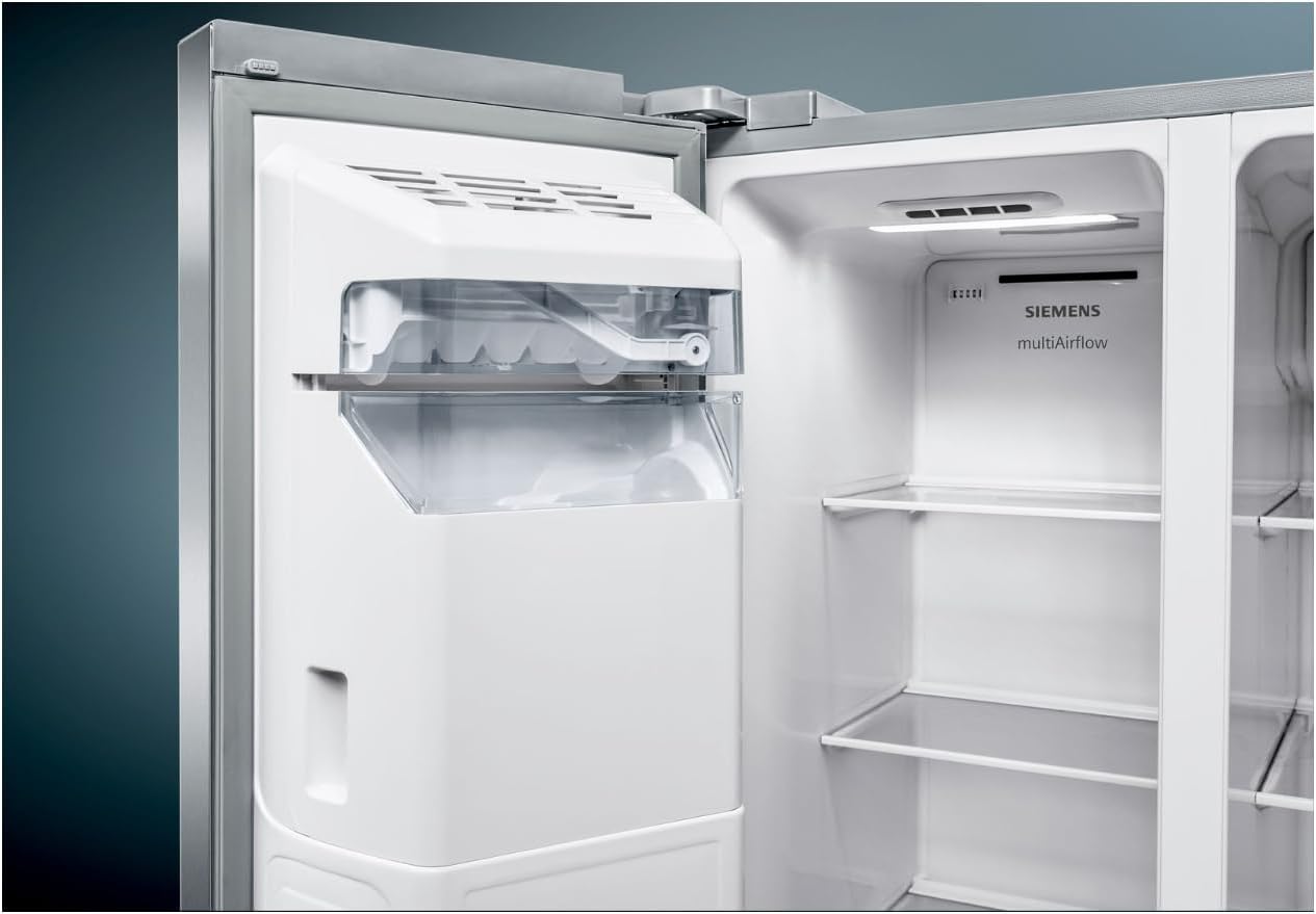 Frigorifero Multic дверный SIEMENS KF96NVPEA iQ300, 183 x 91 cm, 405 L di refrigerazione e 200 L di congelamento, hyperFresh per una freschezza più duratura, noFrost per non sbrinare mai più, superCooling per un raffreddamento più rapido
